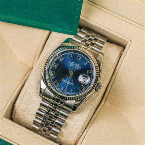 rolex blue dial8208|rolex blue dial size.